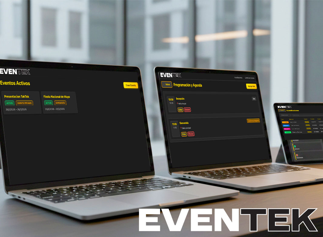 EvenTek - Sistema de control de acceso para eventos