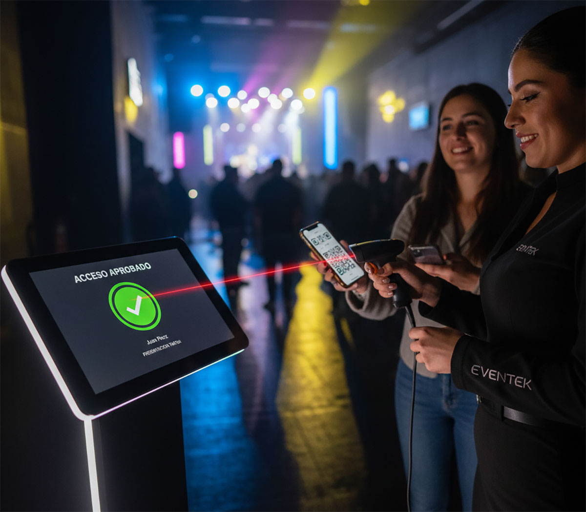 EVENTEK en acción — gestión de eventos y acreditaciones